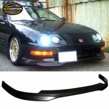 Fits 98-01 Acura Integra Dc2 Pu Jdm T-r Style Front Bumper Lip Spoiler Kit