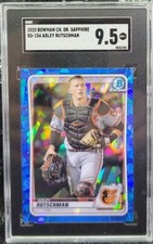 Adley Rutschman ⚾ 2020 Bowman Chrome Draft Sapphire RC SGC 9.5 Mint Plus