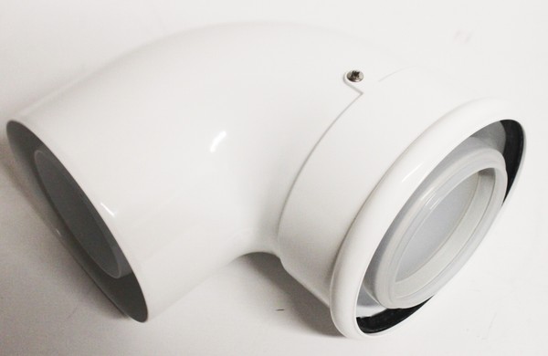 Wolf Luft-Abgasrohr DN80/125 Bogen 90°-image
