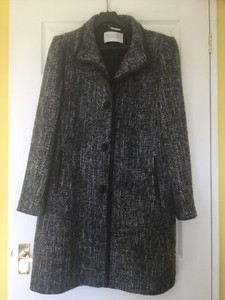 Smart Taglia Bianco Windsmoor Nero Ladies Lovely 16 Coat dTq4dxI