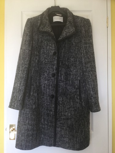 Smart Taglia Bianco Windsmoor Nero Ladies Lovely 16 Coat dTq4dxI