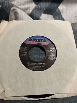 Ray Parker Jr. Ghostbusters 1984 Vinyl 45 Single 7'' Arista