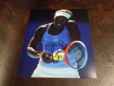 SLOANE STEPHENS AUTOGRAPHED TENNIS 8X10 PHOTO W/COA