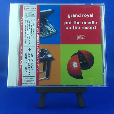 BEASTIE BOYS GRAND ROYAL LABEL VA: Put The Needle On The Record JAPAN 1999 CD
