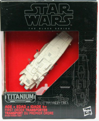 Disney/Hasbro Star Wars Black Series Titanium #14 First Order Transporter 
