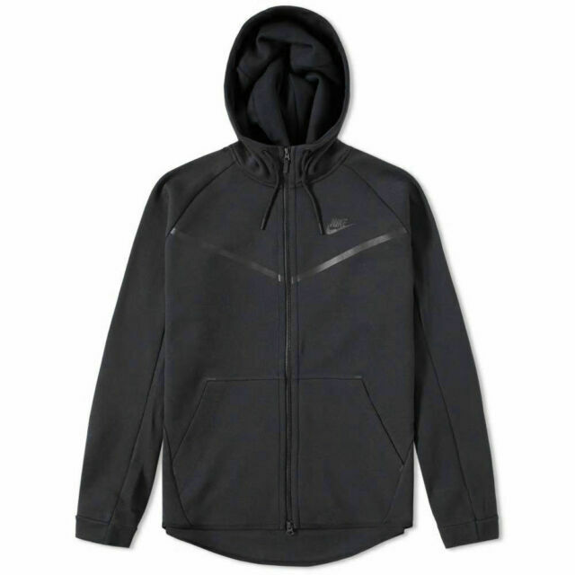 nike black jacket zip up