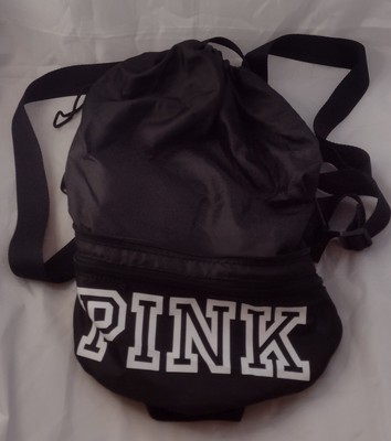 Victoria’s Secret PINK Convertible Backpack Fanny Pack Black s-l400.jpg main image 3