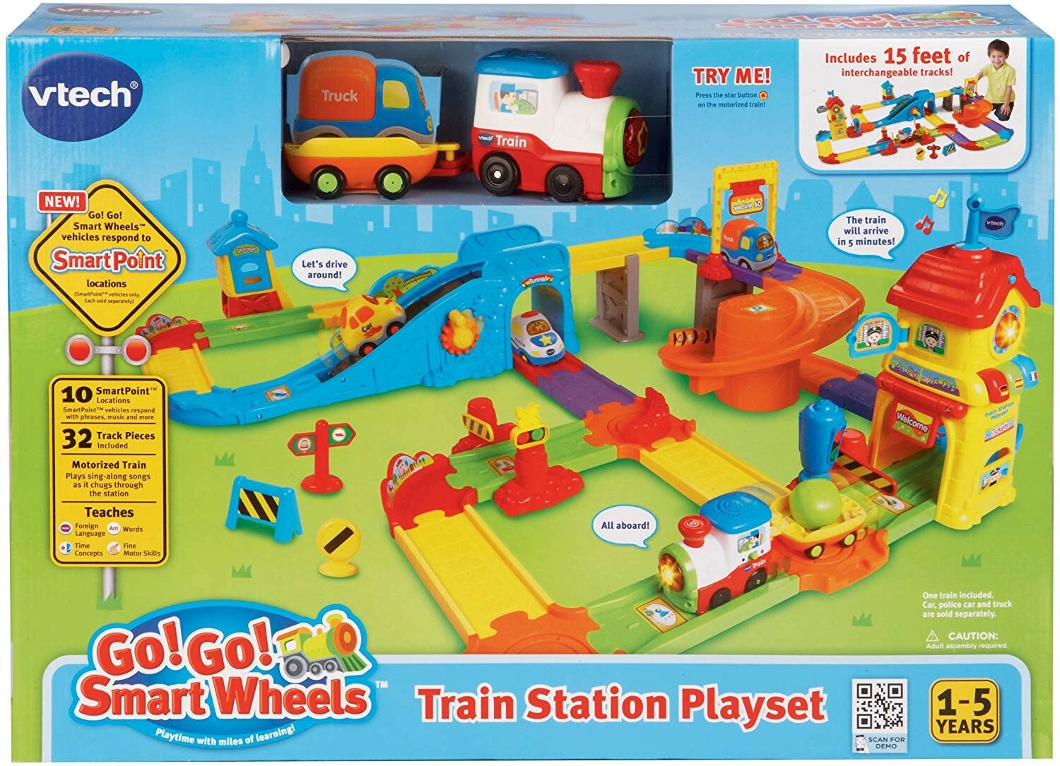 vtech mickey train station