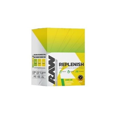 Raw Nutrition Replenish, Lemon Lime (EAN 850057175844) - 20 Stickpackungen