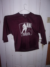 AHL Maroon Jersey 1995 vintage Hammel #2 Large  American Hockey League