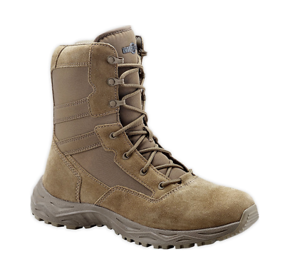 Interceptor Men\'s Tactical Work Boots in Tan and Brown s-l400.jpg main image 3
