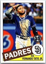 2020 Topps Update #85TB-37 Fernando Tatis Jr. 1985 Topps 35th Anniversary