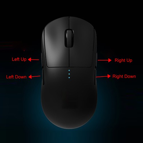 Left/Right/Up/Down Mouse Side Button Key for Logitech G Pro Wireless Mouse - Zdjęcie 12 z 12