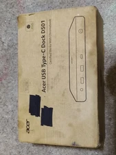 Acer USB Type-C Black Docking Station With AC Adapter, GPD02