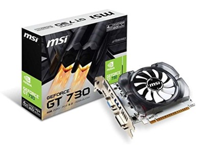 MSI N730-4Gd3V2 Ddr3_Sdram Graphics Card - 4Gb Ddr3, Pci Express Gen 2,