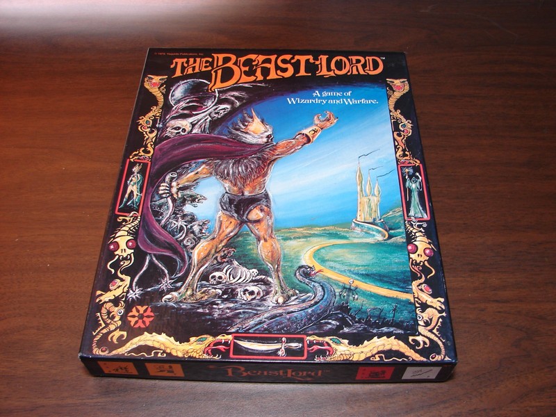 The Beastlord 1979 Vintage Board Game - Complete and Unpunched