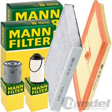 MANN FILTER INSPEKTIONSPAKET pasend für AUDI A1 GB SEAT IBIZA 5 VW POLO 6 AW