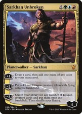 Sarkhan Unbroken - Normal NM MTG Dragons of Tarkir
