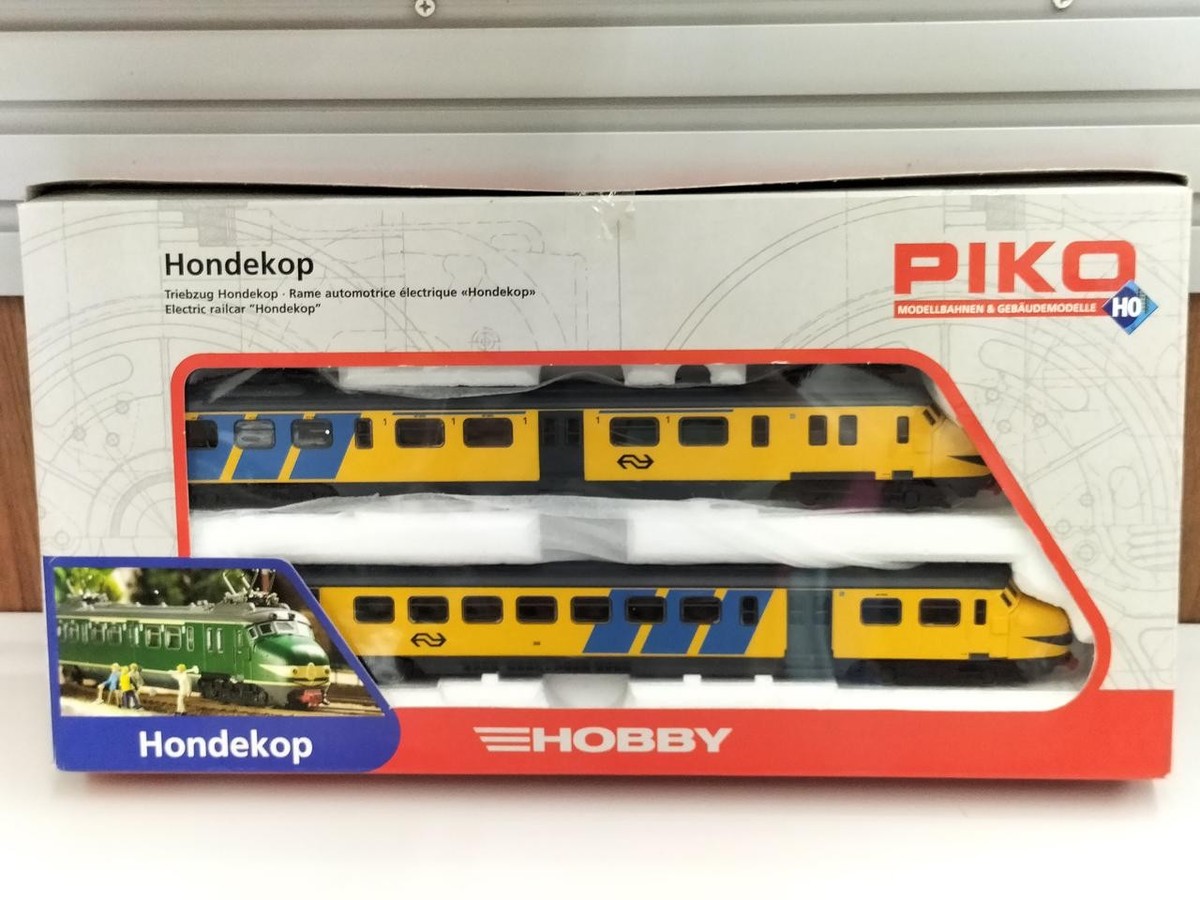 HO gauge Dutch railway HONDEKOP 2 car set PIKO | eBay