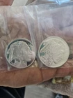 2 1oz Silver Buffalo Rounds