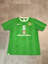Nordirland Trikot #8 Hope (Größe M, Umbro, Grün, Heim, 2010)