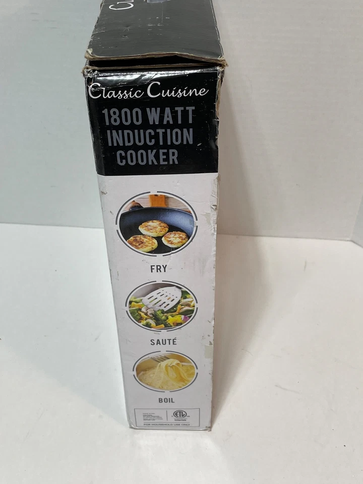 COCINA CLÁSICA 1800 VATIOS COCINA DE INDUCCIÓN Foto 4 de 4