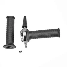 GAS GROUP / CHROME KNOBS STRAIGHT EXIT for Peugeot 103 RCX LC 50 1993-2006