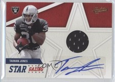 2011 Panini Absolute Memorabilia Materials Signatures 1/49 Taiwan Jones Auto 6kg