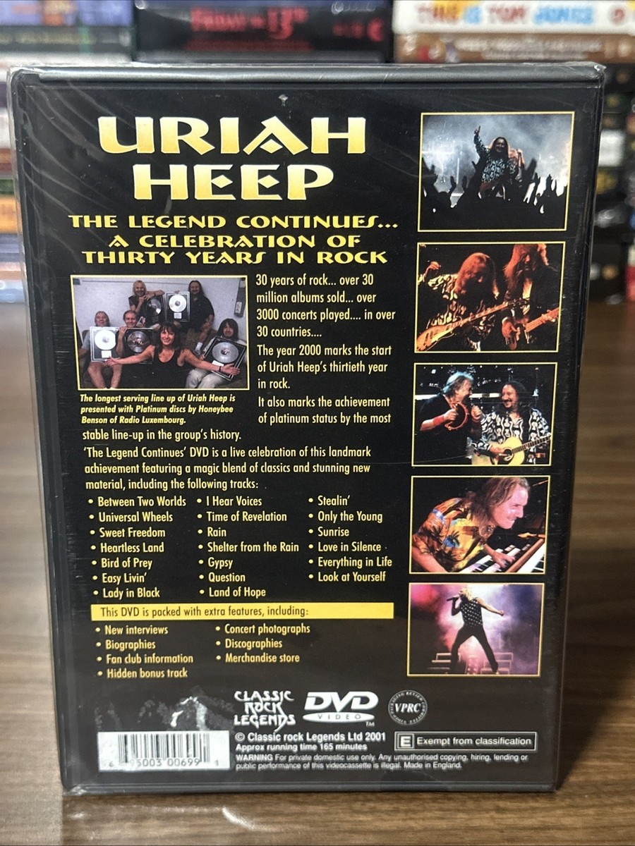 Legend Continues (Ntsc/Rc-0) [IMPORT] by Uriah Heep (Feb