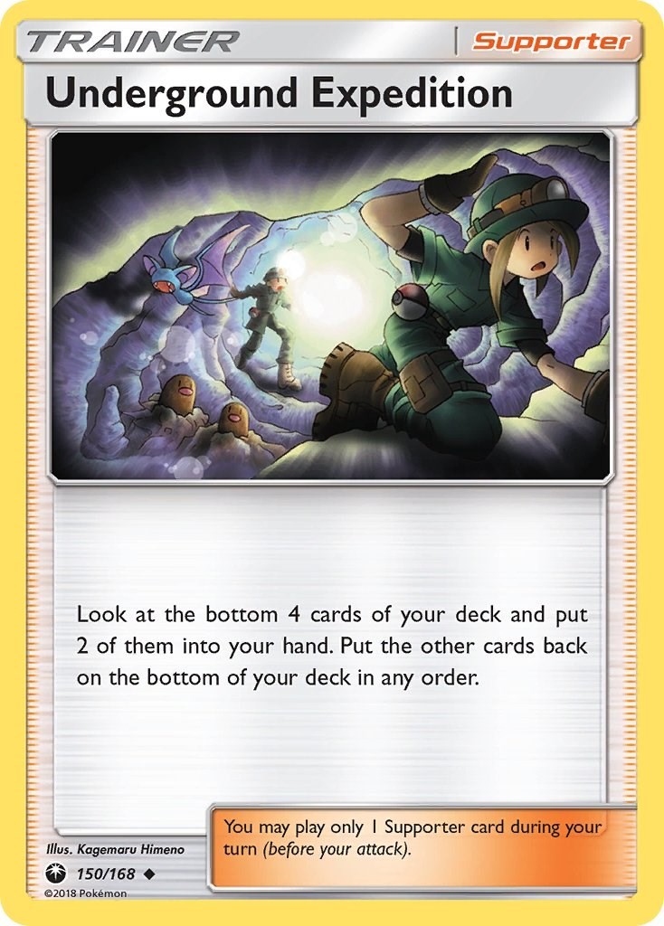 Underground Expedition-Pokemon-150/168-SM - Celestial Storm-U-NM-Kagemaru Himeno