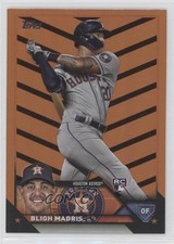 2023 Topps Update Orange & Black Foil Bligh Madris #US9 13uy