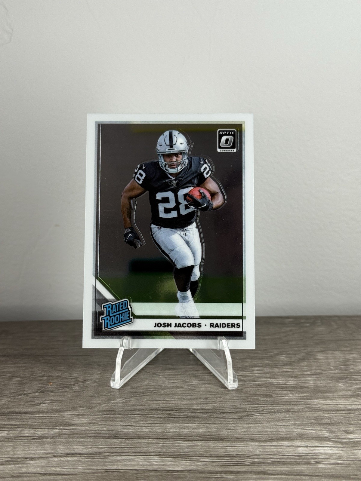2019 Panini Donruss Optic - Rated Rookie Josh Jacobs #158 (RC)