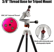 Skyoptikst Astro Photography Kit w/Micro-Adjustment Altazimuth Mount & Tripod US