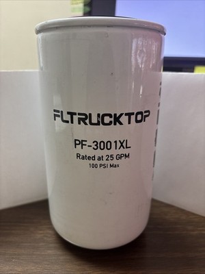 FLTRUCKTOP Fuel Filter, PF-3001XL, Rated At 25 GPM, 100 PSI Max