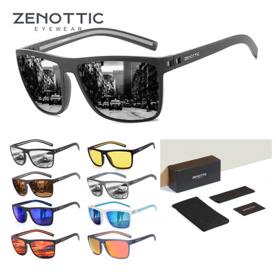 ZENOTTIC Retro Square Polarized Sunglasses Fashion Shade Women Men Ultra light T