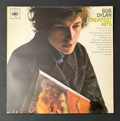 BOB DYLAN Greatest Hits First Pressing Vinyl Record Album UK Import CBS Records