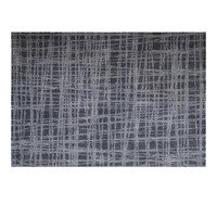 FußMatte Grau 40X60 Cm Polyester Latex Rutschfest SaugfäHig Badematte Weich
