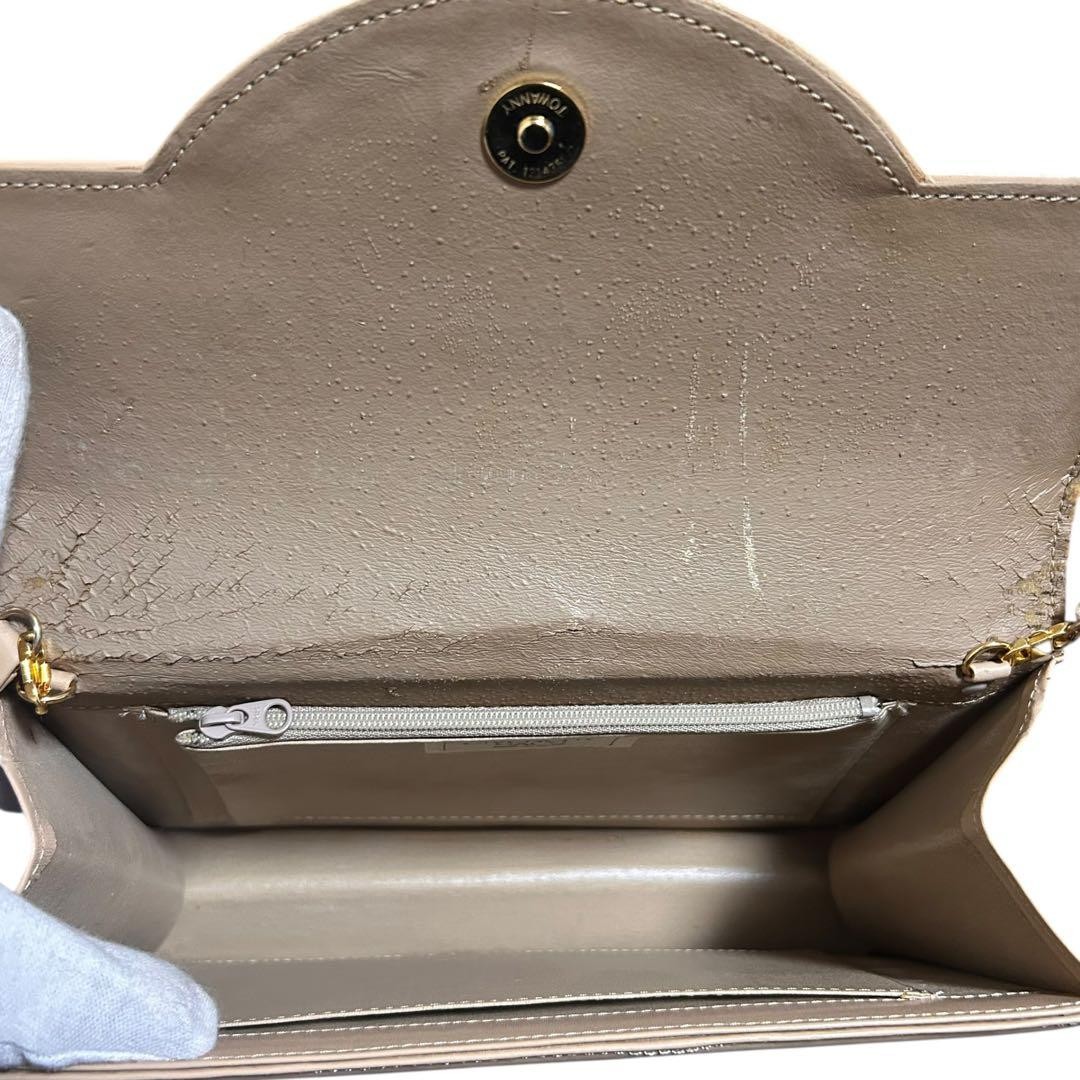 Givenchy Shoulder Bag Leather Beige Authentic F0210409 thumbnail 7