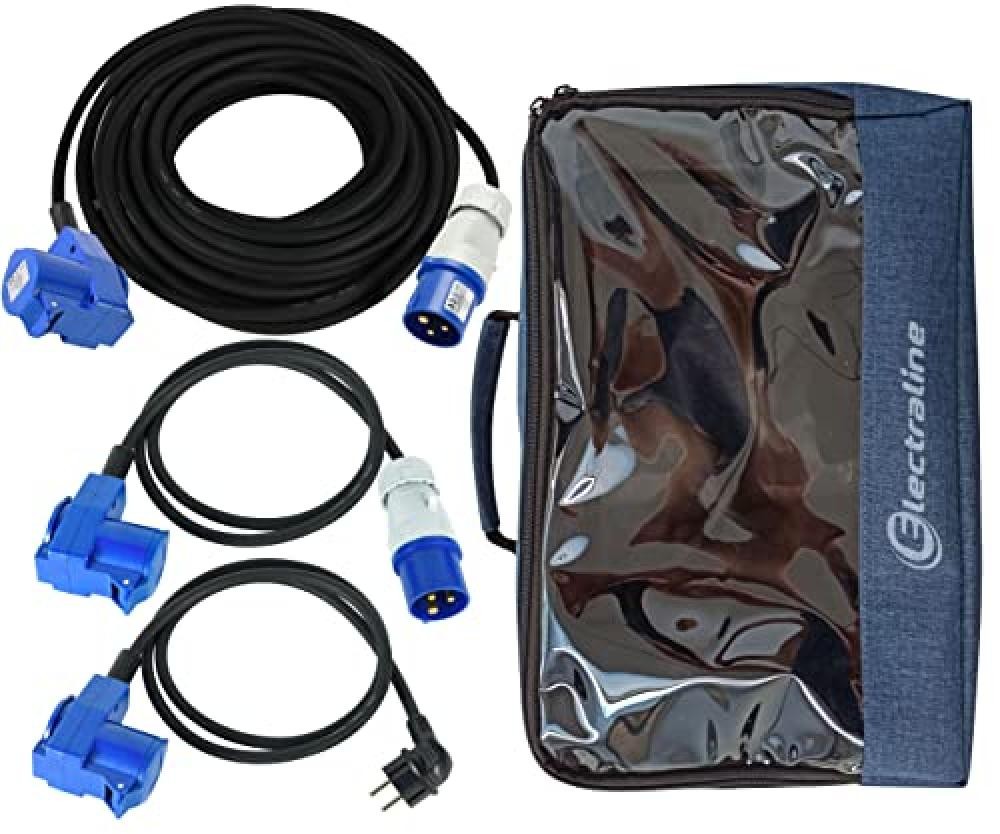 Electraline 92410 IP44: Il Set Campeggio Indispensabile e Sicuro