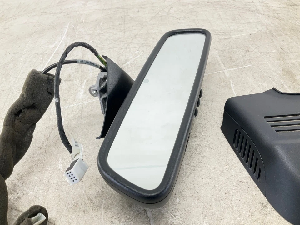 Espejo retrovisor interior 13-16 Mercedes-Benz E350 W212 con moldura OEM Foto 2 de 4