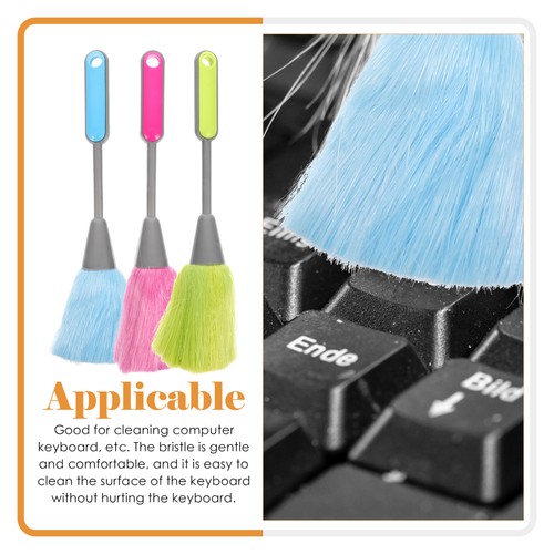 3 Pcs Brosse De Nettoyage Petite Pour Clavier D'ordinateur Portable - Zdjęcie 7 z 12