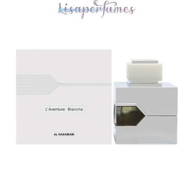 L'Aventure Blanche by AL Haramain for Men 3.3oz Eau De Parfum Spray NIB