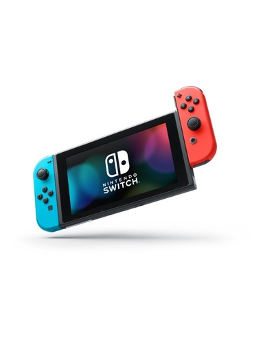 Nintendo Switch Spielkonsole mit Joy-Con / Blau-Rot - Bild 4 von 4