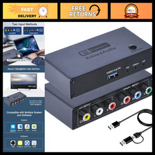 1080P Digital Video Converter for VHS, DVD, PS2, Wii - USB Capture Card, RCA YPb