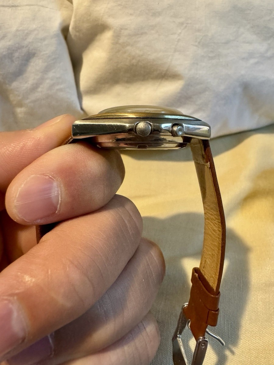 Orient Automatic 21 Jewels G469006-6APY Day-Date Men's Wristwatch