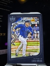 2019 Panini Diamond Kings Blue Framed Luis Urias #82 Rookie RC