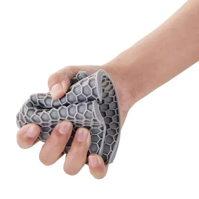 Round Heat Resistant Non-Slip Silicone Mat & Drink Cup Coasters UK - Image 1 of 4