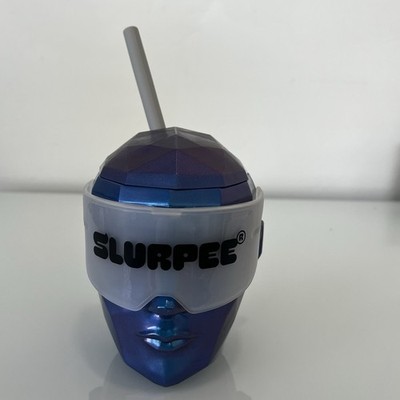7-11 SLURPEE Brain Freeze Head Container with Glasses 2023 Mug Cup