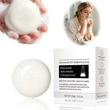 Niacinamide Brightening Soap Alpha-Arbutin Tranexamic Acid Skin Cleansing Soap