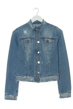 MET Giacca denim Donna Giacca Taglia IT 42 blu stile casual